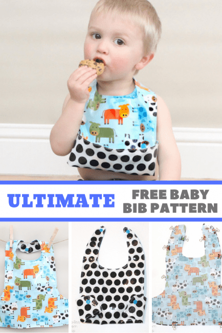 #1 FREE Baby Bandana Bib Pattern