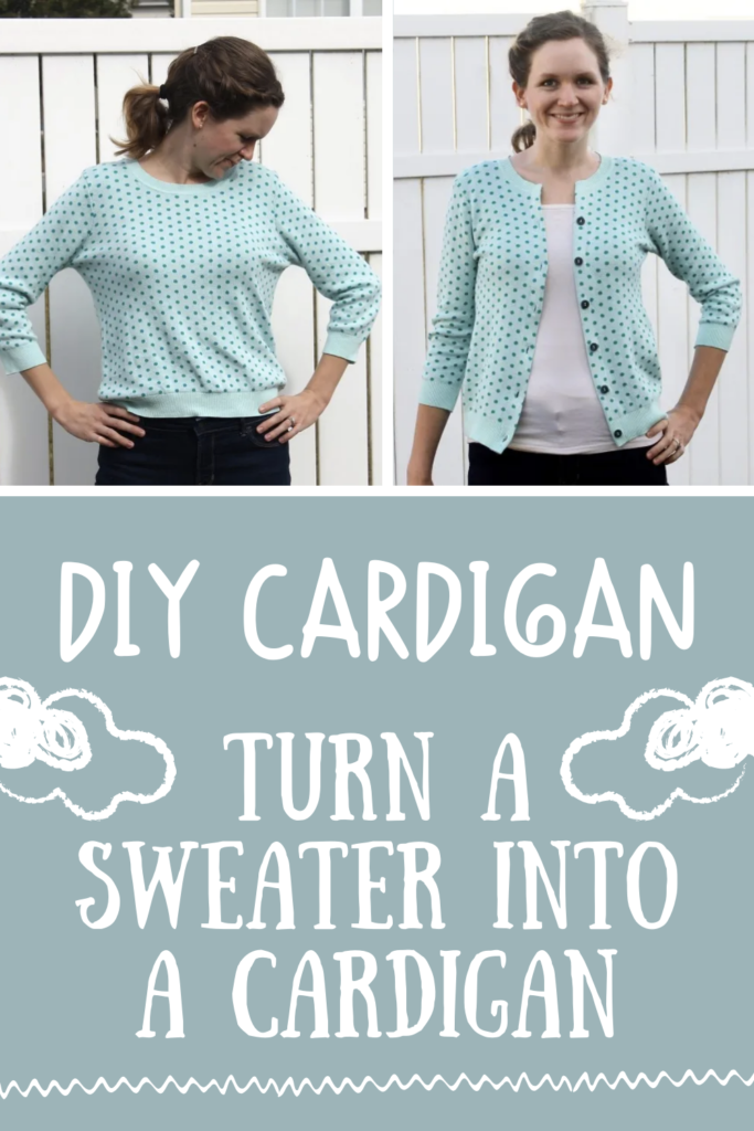 diy cardigan