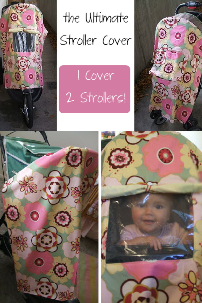 Jogging Stroller Rain Fly Tutorial