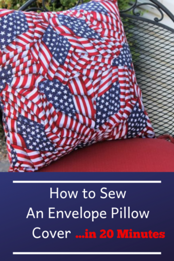 DIY Pillow Cover 3 Step Tutorial