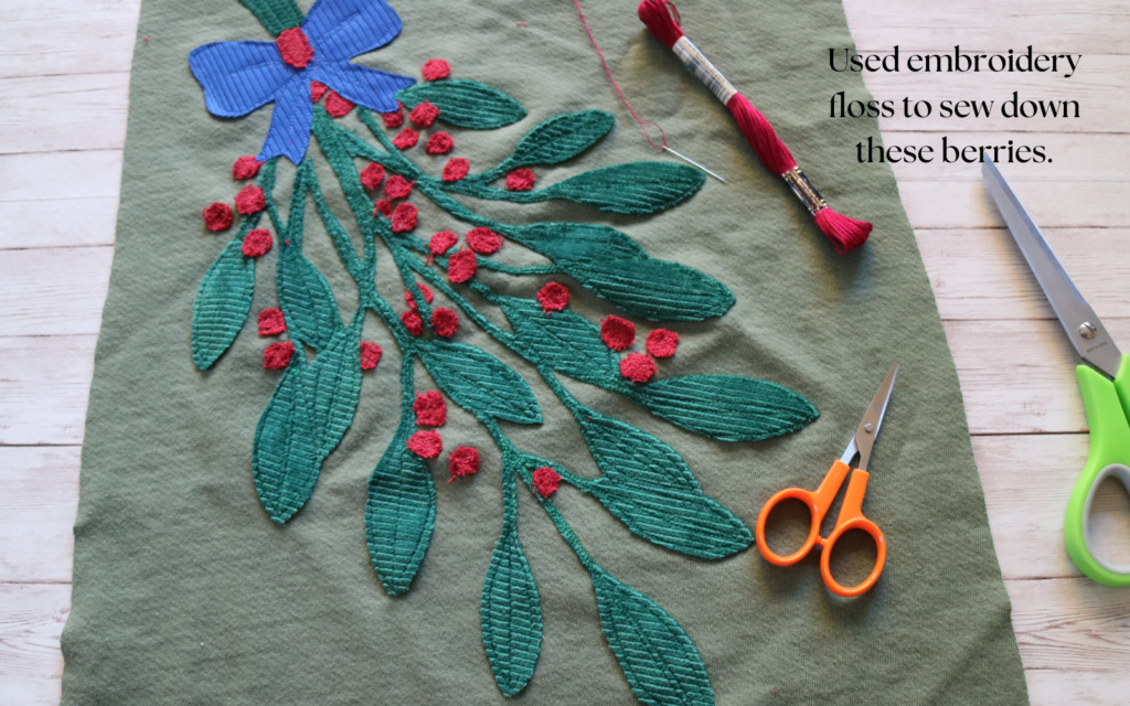 how to applique fabric