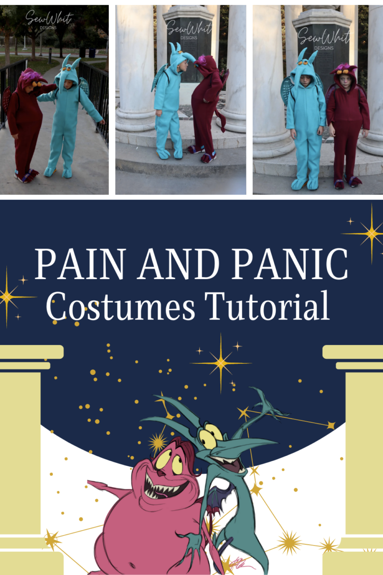 Pain and Panic Costumes Tutorial