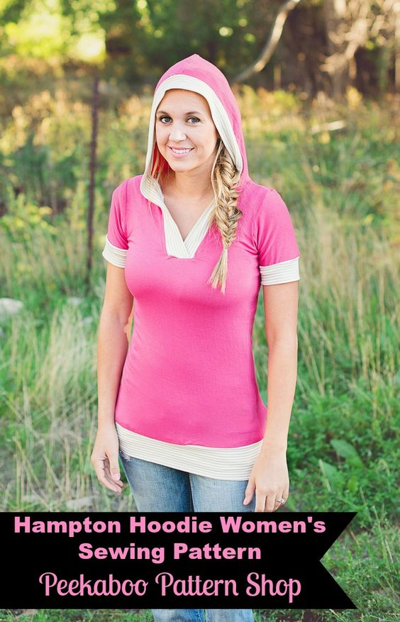 Fleece Sweatshirt Hoodie Dress Tutorial