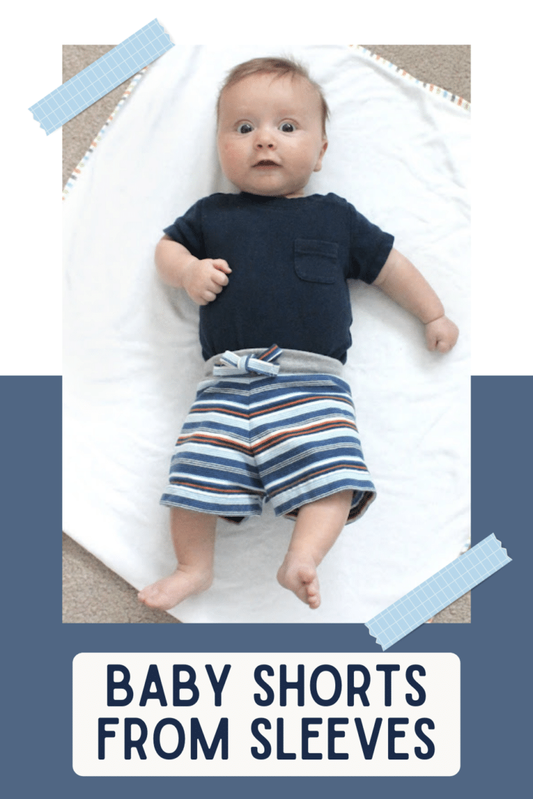 Baby Shorts From Sleeves