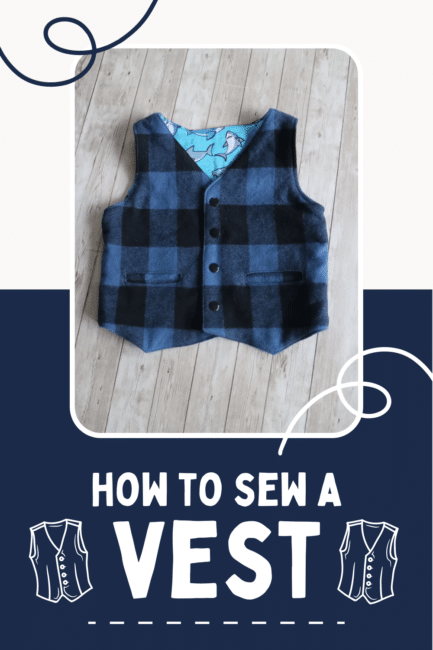 How to sew a vest