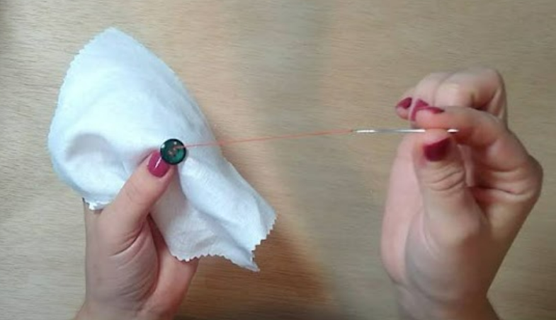 How to Sew a Button