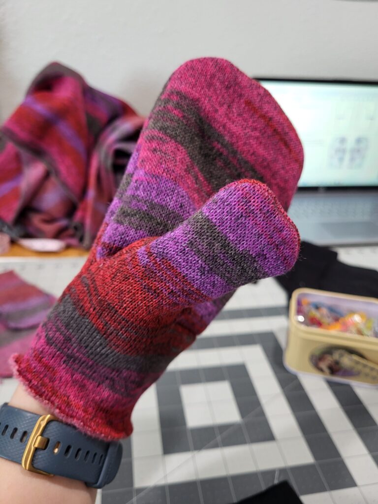How to Sew Mittens | Using the Mistletoe Mittens Pattern