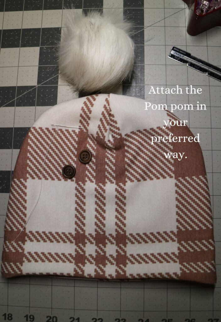 How to sew a Beanie | DIY Beanie