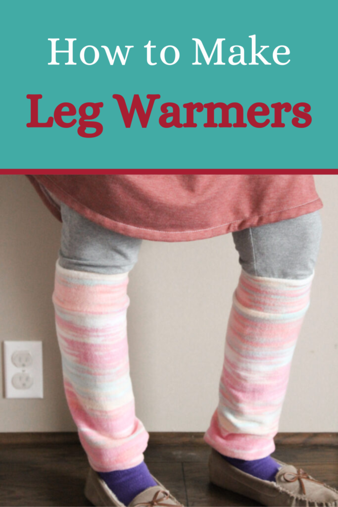 how to make leg warmers