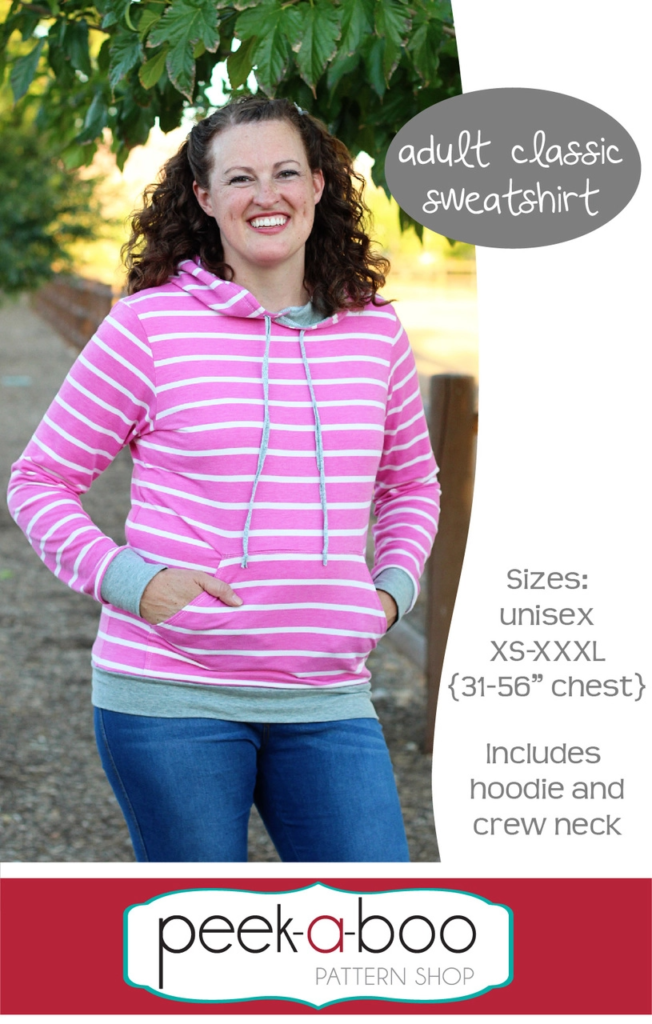 How to Sew a Sweatshirt | Using the Free Adult Classic Sweatshirt