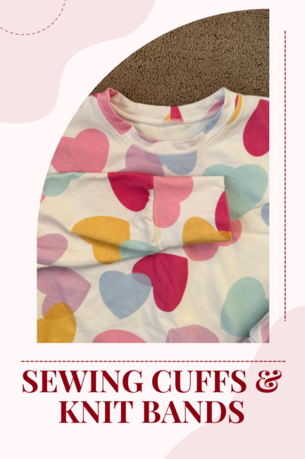 how to sew cuffs