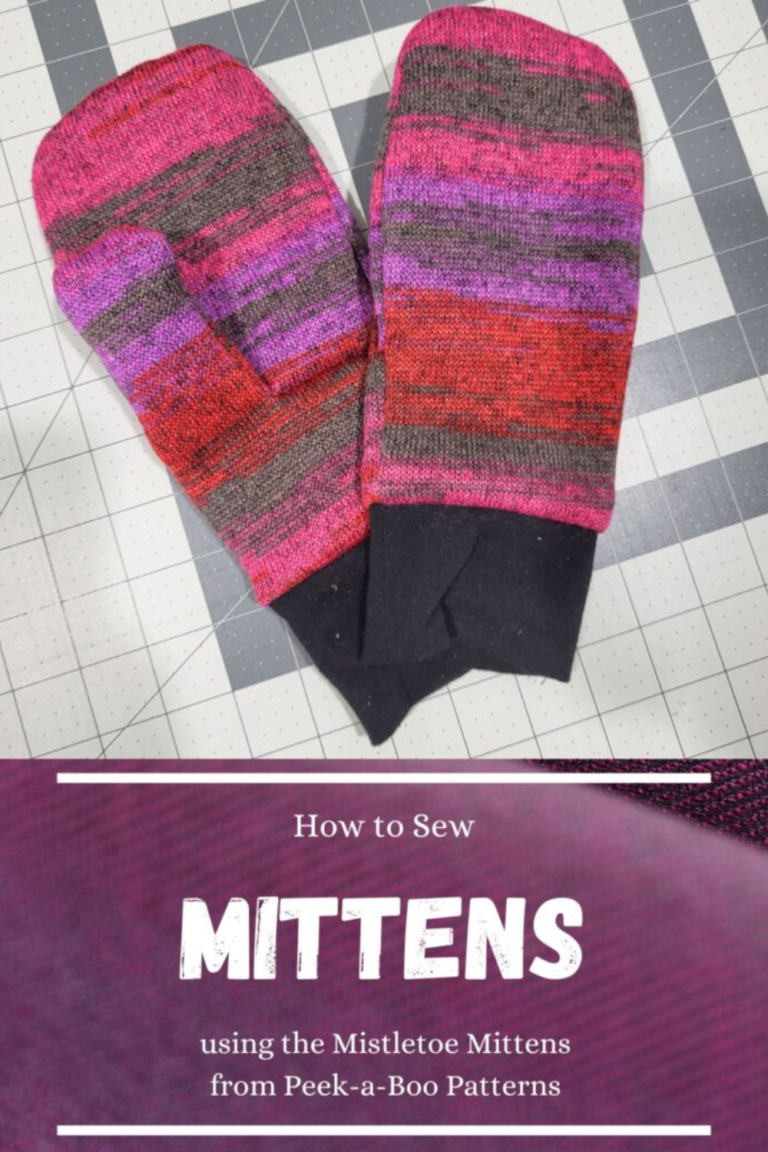 how to sew mittens