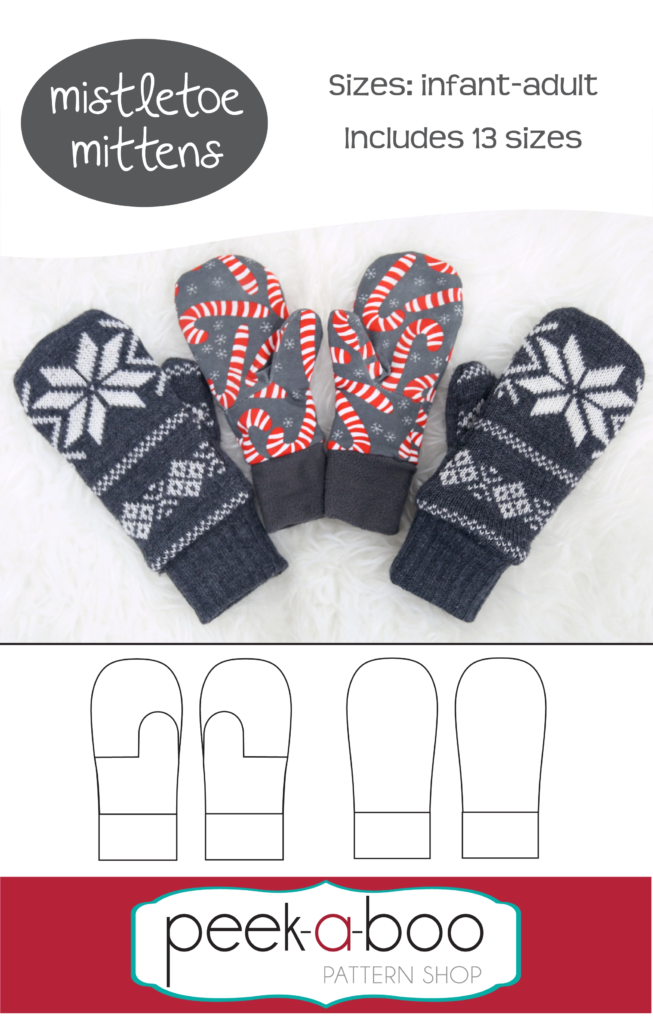 How to Sew Mittens | Using the Mistletoe Mittens Pattern