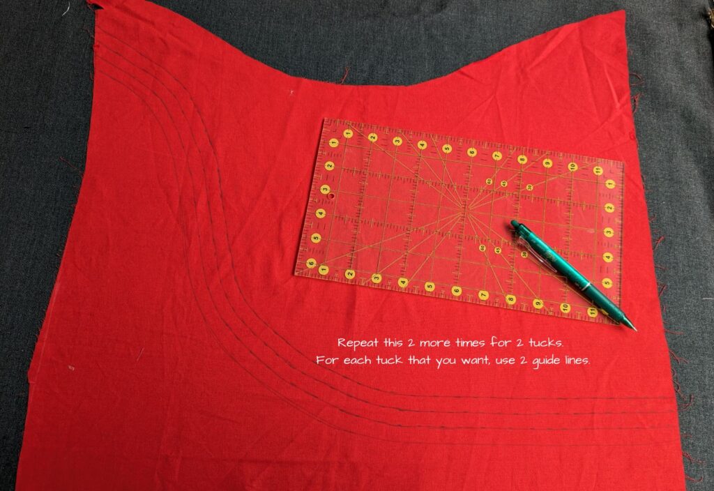 How to sew Pintucks