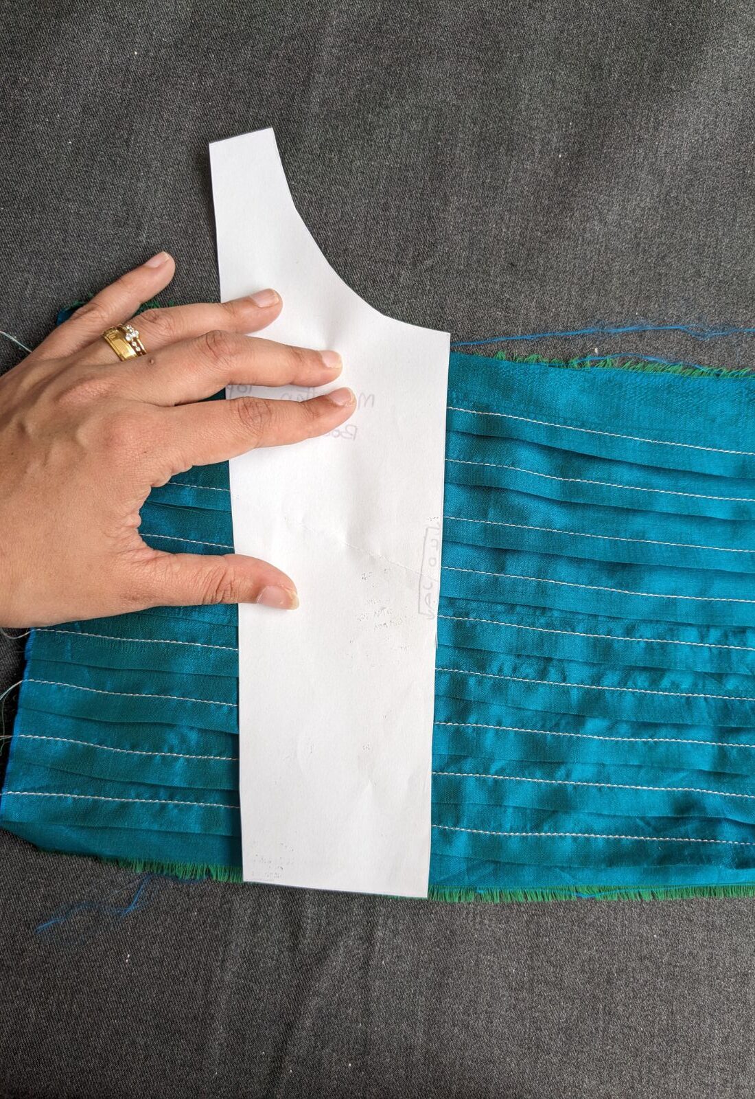 How to sew Pintucks