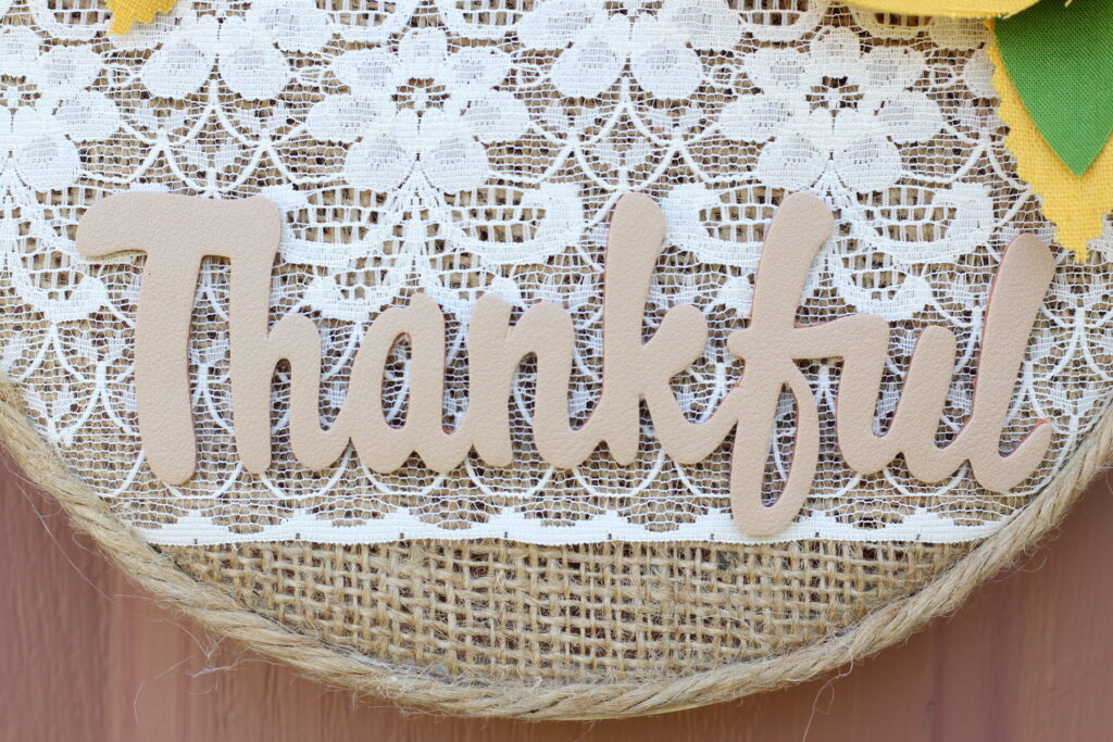 DIY Thanksgiving Wreath