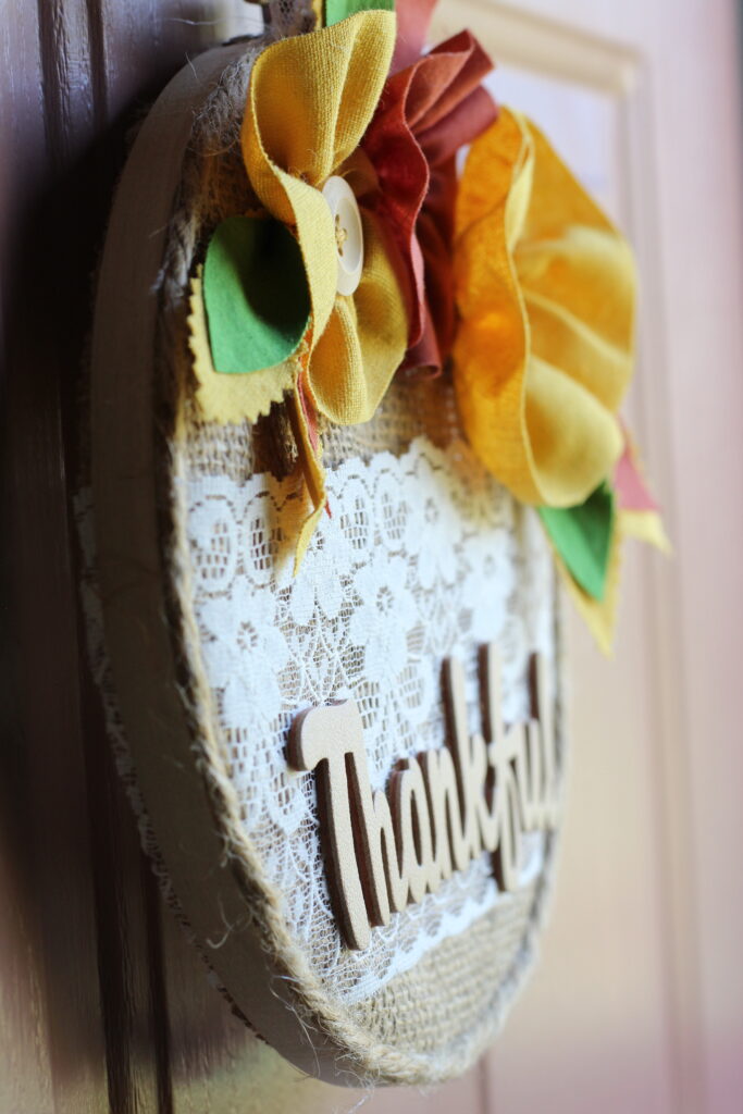 DIY Thanksgiving Wreath