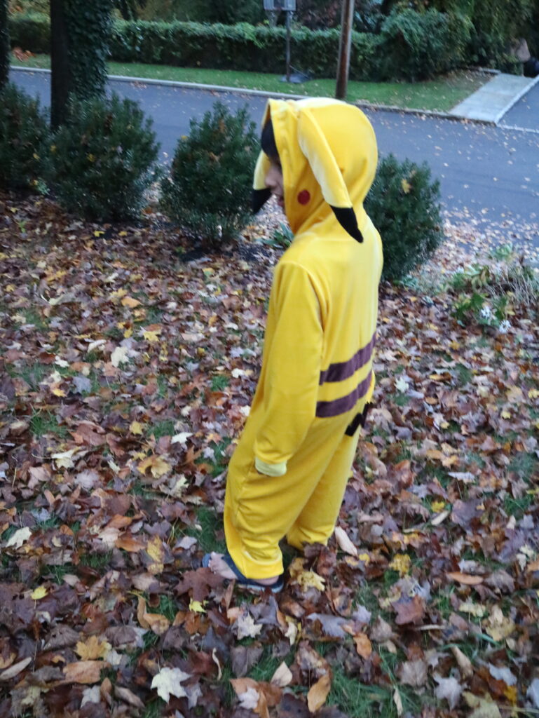 Homemade Pikachu Costume  And Next Comes L - Hyperlexia Resources