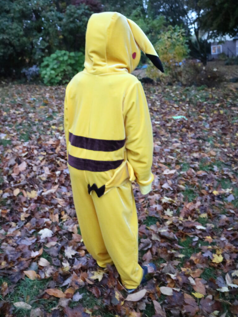 DIY Pikachu Costume